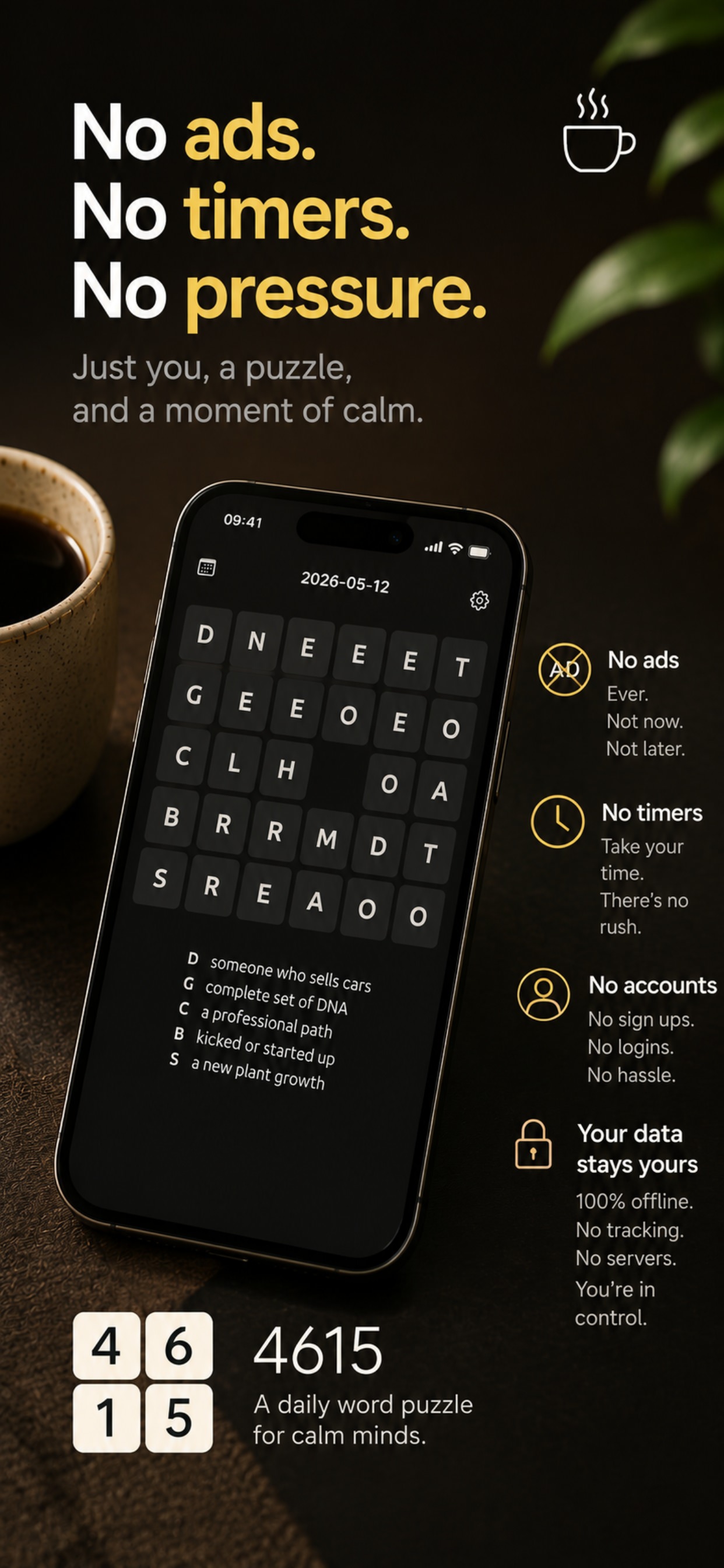 4615 screenshot — solved state